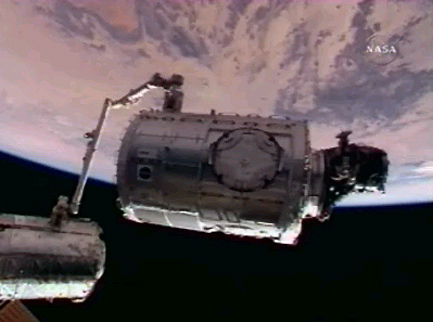 Astronauts Move Space Station's Vital Connecting Node